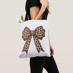 Koketten-Bogen-Leoparden-Gepard-Sublimation Tasche