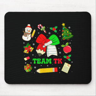 Koketten-Bogen-Team Tk-Weihnachten-Übergangs-Kinde Mousepad