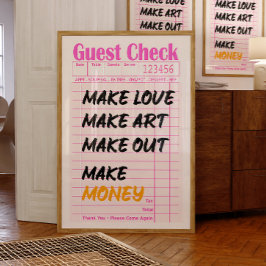 Koketten-Typografie Weibliche Motivations-Wandkuns Poster