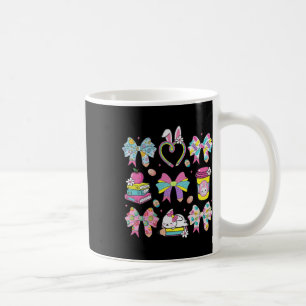 Koketter Bogen Bleistift Häschen Kaninchen Lehrer  Kaffeetasse