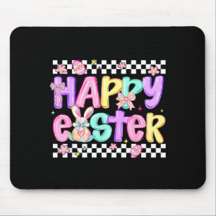 Koketter Bogen Frohen Ostertag Eier Hase Kaninchen Mousepad