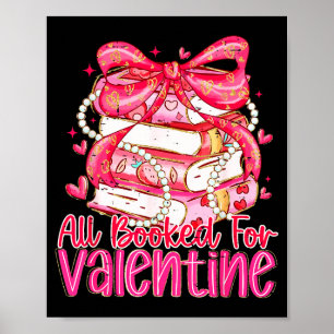 Koketter Bogen Lustig Alles Gebucht Für Valentinst Poster