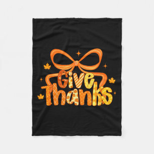 Koketter Bogen Thanksgiving Herbst Christlich Jesu Fleecedecke