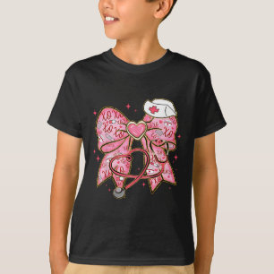 Koketter Bogen Xoxo Krankenschwester Valentinstag  T-Shirt