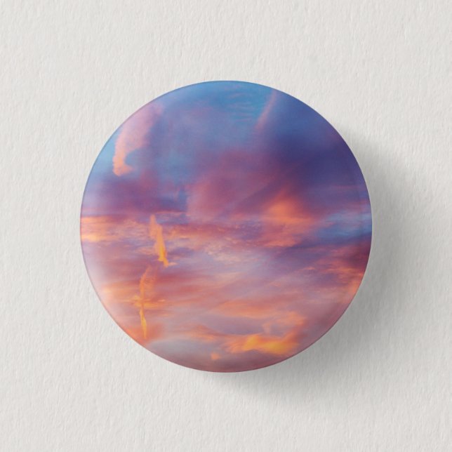 koketter Himmel Button (Vorderseite)