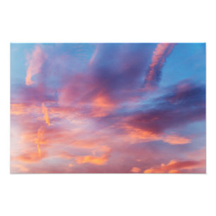koketter Himmel Fotodruck
