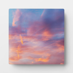 koketter Himmel Fotoplatte