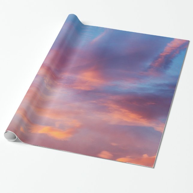 koketter Himmel Geschenkpapier (Ungerollt)