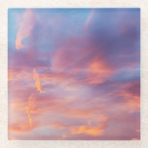koketter Himmel Glasuntersetzer