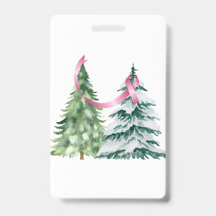 Koketter Weihnachtsbaum, Brustkrebs-Bewusstsein Ausweis