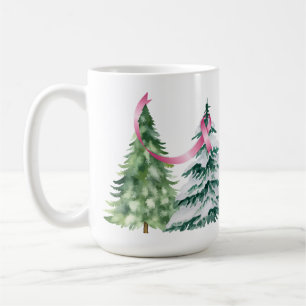 Koketter Weihnachtsbaum, Brustkrebs-Bewusstsein Kaffeetasse