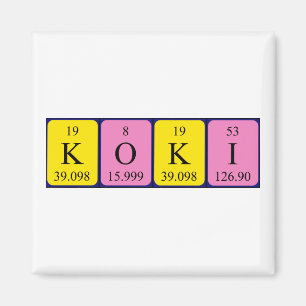 Koki-Periodenmagnet Magnet