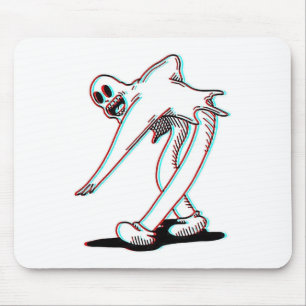 Koko der Clown-Geister-Glitch-Tanz  Mousepad