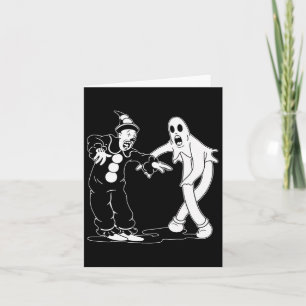 Koko der Clown und Geist tanzen Karte