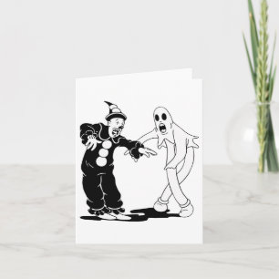 Koko der Clown und Ghost Dancing  Karte