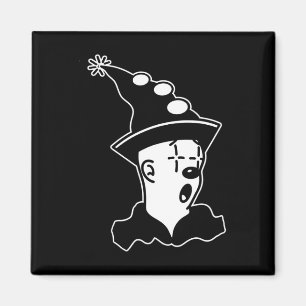 Koko der Clowngeister überrascht Magnet