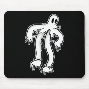 Koko The Clown Ghost Gothic Melting Mousepad
