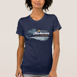 Kokomo 80er Retro Pop Culture Graphic Dark T-Shirt