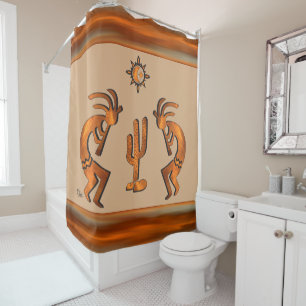 Kokopell Sud-Ouest Et Rideau De Douche Cactus