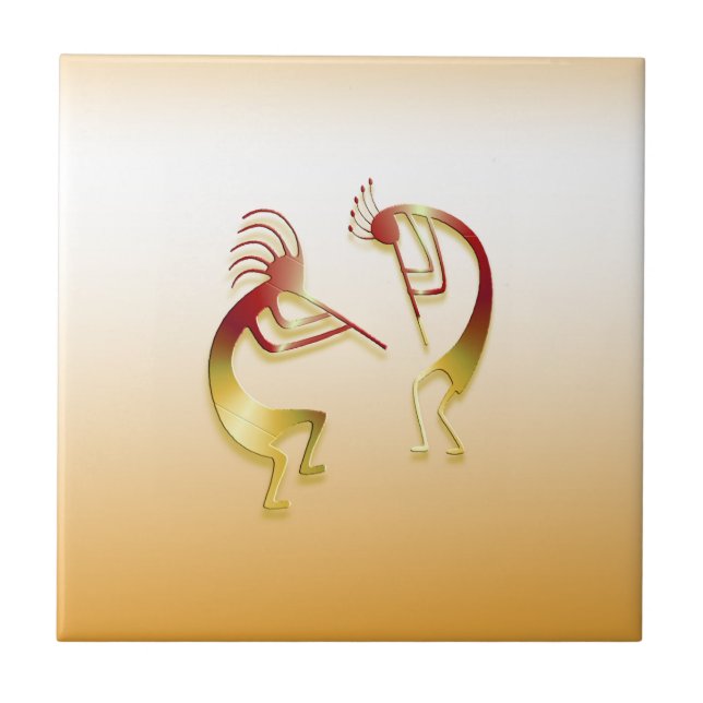 Kokopelli #40 fliese (Vorderseite)