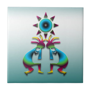 Kokopelli #41 fliese