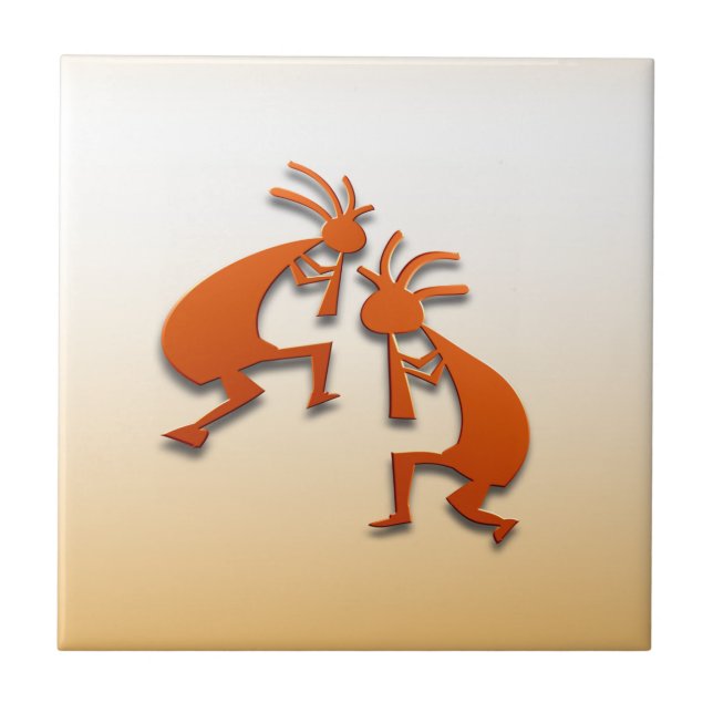 Kokopelli #82 fliese (Vorderseite)