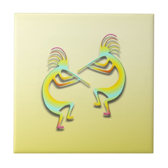 Kokopelli #86 fliese (Vorderseite)
