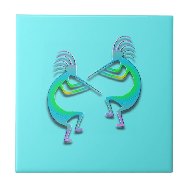 Kokopelli #87 fliese (Vorderseite)