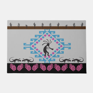 Kokopelli Amerikanische Ureinwohner Southwest Door Fußmatte