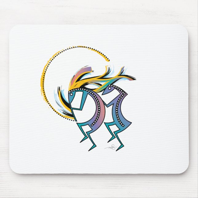Kokopelli and Kokopelli Mana Mousepad (Vorne)