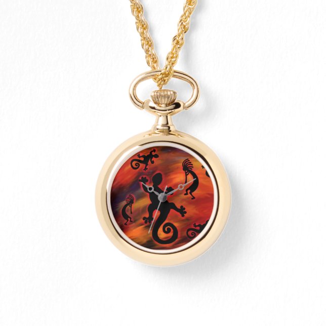 KOKOPELLI ART ARMBANDUHR (Vorderseite)