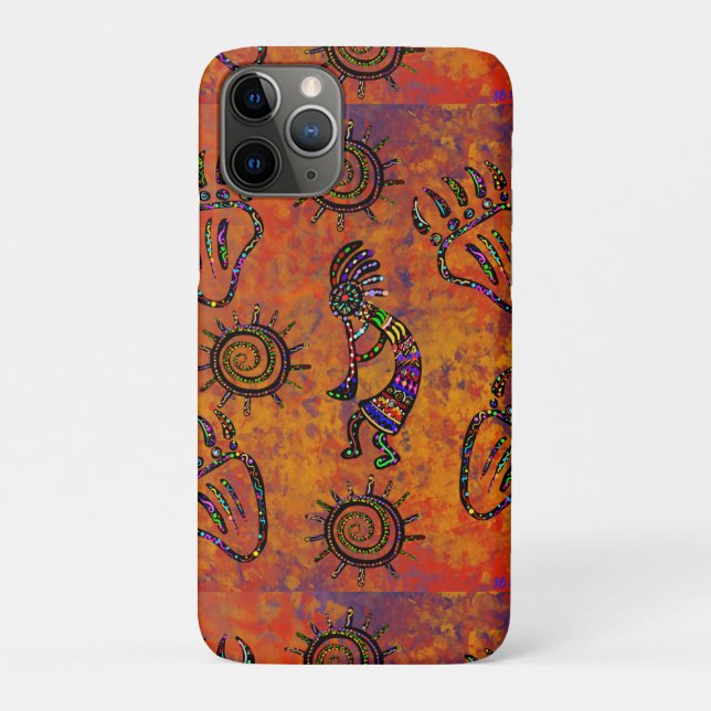 Kokopelli Art Case-Mate iPhone Hülle (Rückseite)