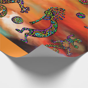 Kokopelli Art Geschenkpapier