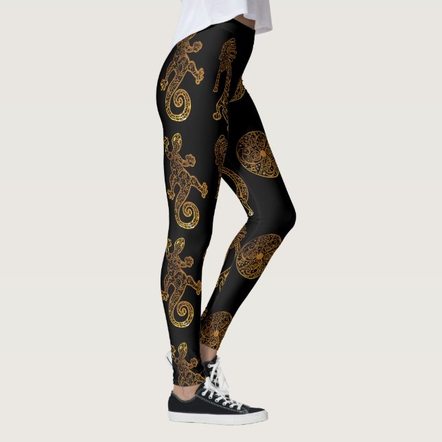 Kokopelli Art Leggings (Rechts)
