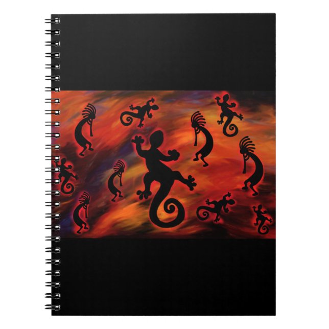 Kokopelli Art Notizblock (Vorderseite)