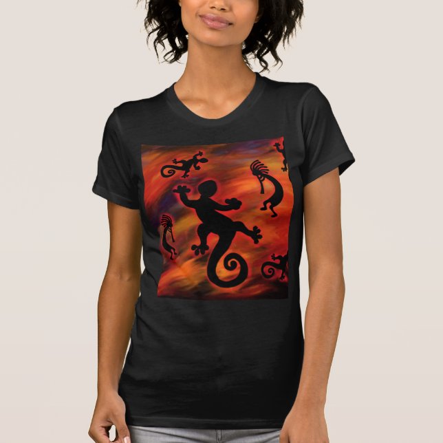 Kokopelli Art T-Shirt (Vorderseite)