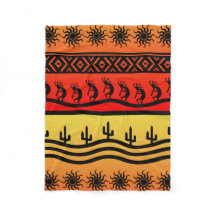Kokopelli Aztec Tribal Wüste Südwestdesign