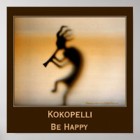 Kokopelli Be Happy Inspiration