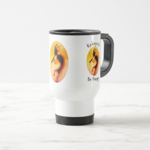 Kokopelli Be Happy Inspiration Reisebecher