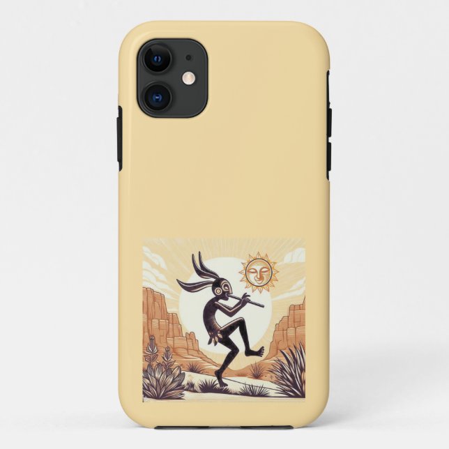 Kokopelli Case-Mate iPhone Hülle (Rückseite)