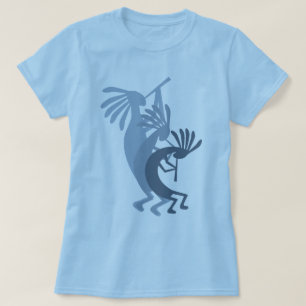 Kokopelli décroche de la musique T-shirt Dames ble