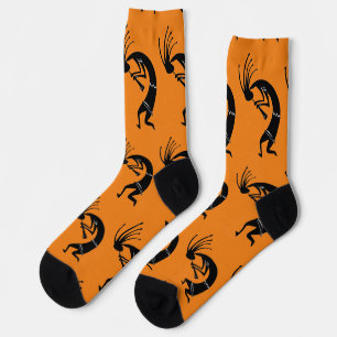 Kokopelli Flötenspieler Thunder_Cove Socken