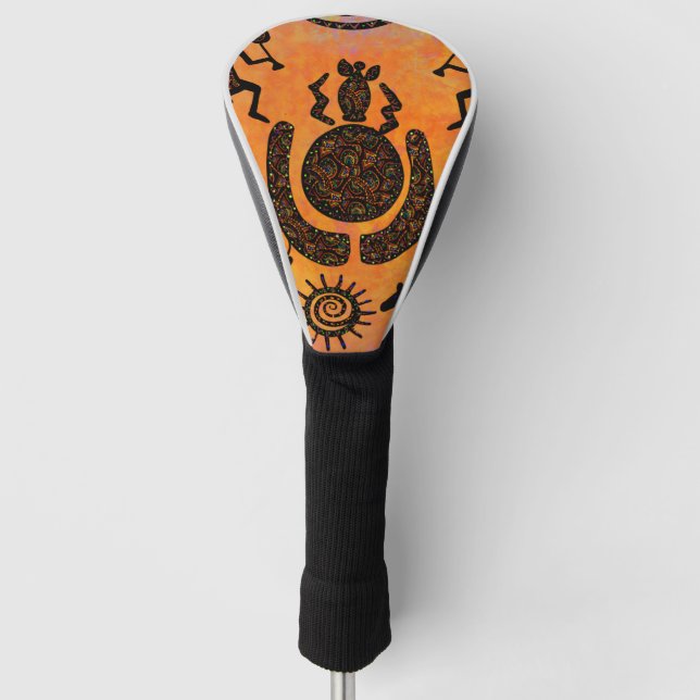 KOKOPELLI  GOLF HEADCOVER (Vorderseite)