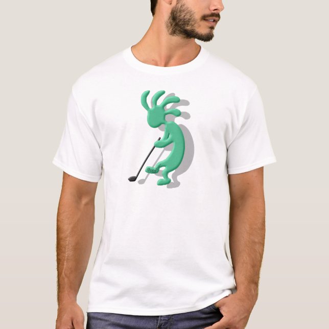 Kokopelli Golf T-Shirt (Vorderseite)