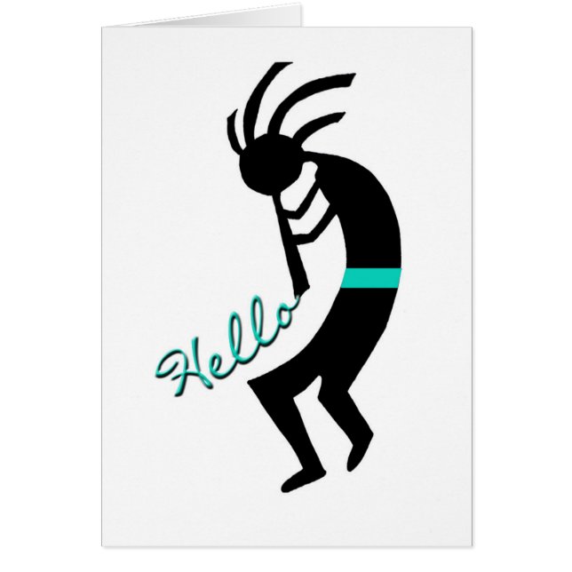 Kokopelli — Joueur de Flûte amérindienne (Devant)