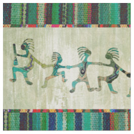 KOKOPELLI lustige Familie + Ihre Ideen Stoff