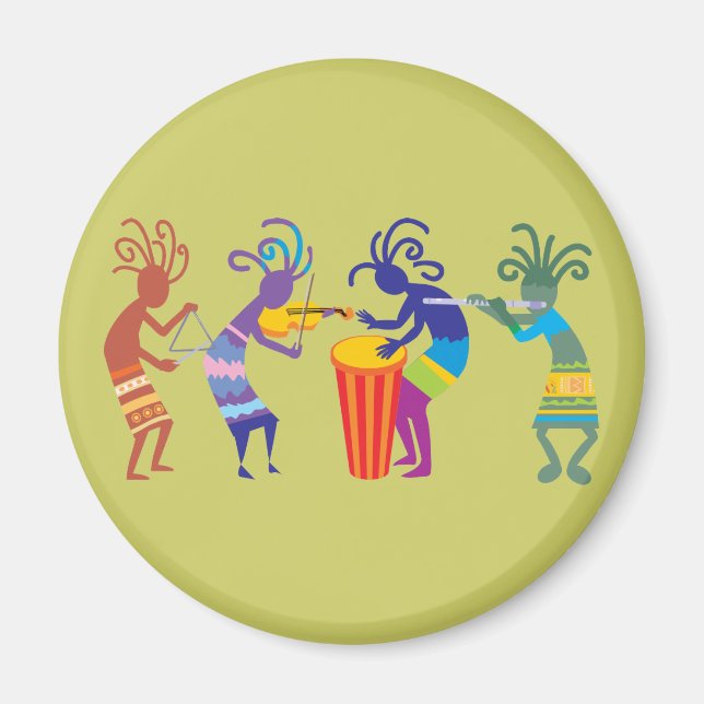 Kokopelli Magnet (Vorne)