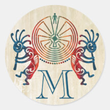 KOKOPELLI / MAN IN DER MAZE + Ihr Monogramm