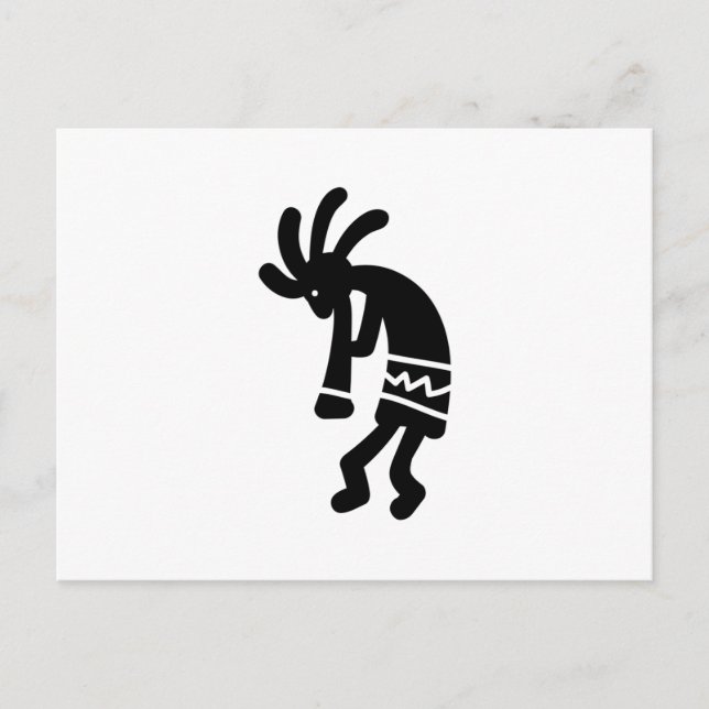 Kokopelli Musician Postkarte (Vorderseite)