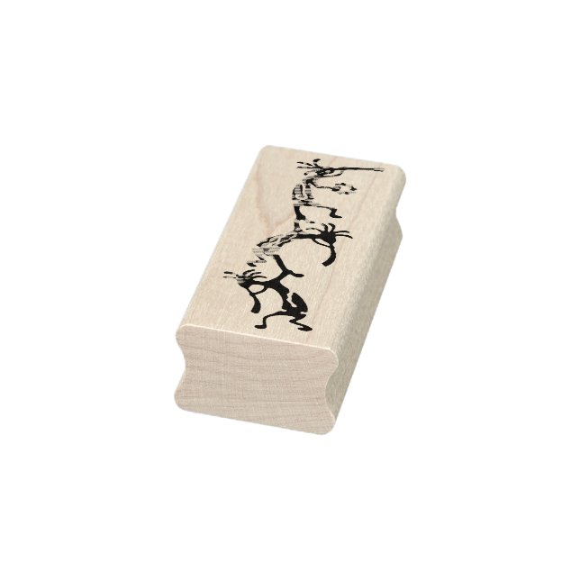 KOKOPELLI Musiker Akrobaten + Ihre Ideen Gummistempel (Stempel)